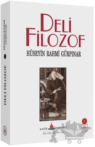 Deli Filozof – Hüseyin Rahmi Gürpınar – Katip Yayınları kitap kapağı