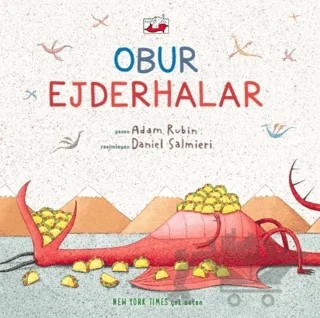 Obur Ejderhalar – Adam Rubin – Uçan Fil Yayınları kitap kapağı