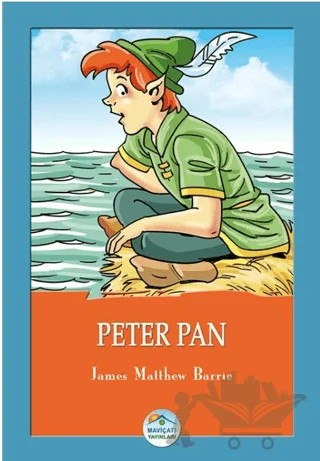 Peter Pan – James Matthew Barrie – Maviçatı Yayınları kitap kapağı