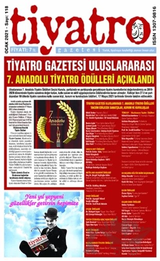 Tiyatro Gazetesi Sayı: 118 Ocak 2021 – Tiyatro Gazetesi kitap kapağı