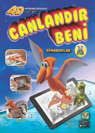 Canlandır Beni - Dinozorlar – Kolektif – Artge Kids kitap kapağı