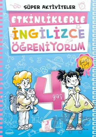 4 Yaş Etkinliklerle İngilizce Öğreniyorum – Kolektif – Ren Çocuk kitap kapağı