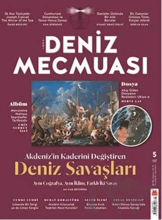 Yeni Deniz Mecmuası Sayı: 5 Mart 2017 – Yeni Deniz Mecmuası Dergisi kitap kapağı