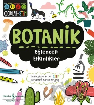 Botanik - Eğlenceli Etkinlikler – Jenny Jacoby – İş Bankası Kültür Yayınları kitap kapağı
