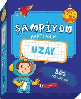 Uzay - Şampiyon Kartlarım – Kolektif – ODTÜ Geliştirme Vakfı Yayıncılık kitap kapağı