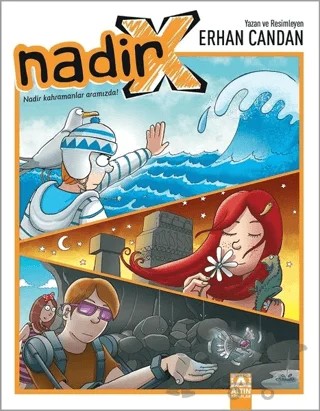 Nadir-X – Erhan Candan – Altın Kitaplar kitap kapağı