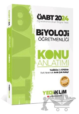 2024 ÖABT Biyoloji Öğretmenliği Konu Anlatımı – Kolektif – Yediiklim Yayınları kitap kapağı
