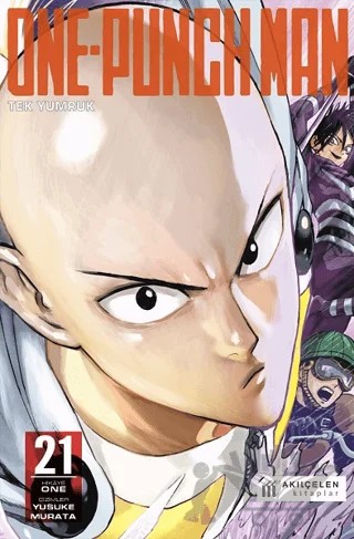One Punch Man - Tek Yumruk 21 – One – Akıl Çelen Kitaplar kitap kapağı