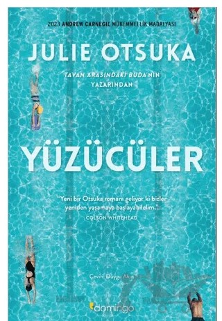 Yüzücüler – Julie Otsuka – Domingo Yayınevi kitap kapağı