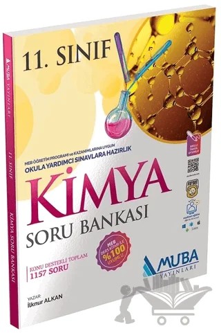 11. Sınıf Kimya Soru Bankası – İlknur Alkan – Muba Yayınları kitap kapağı