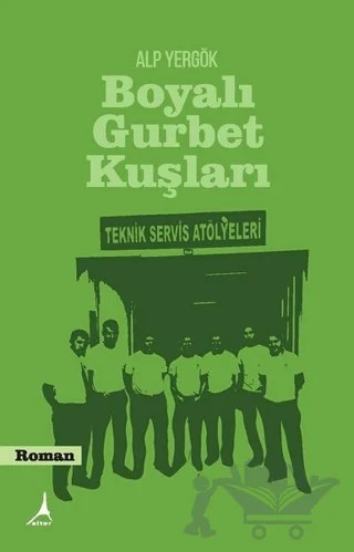 Boyalı Gurbet Kuşları – Alp Yergök – Alter Yayıncılık kitap kapağı