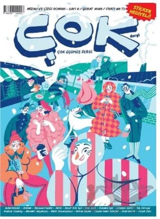 Çok Dergi Sayı 2 – Kubilay Odabaş, Mert Dolapçıoğlu – Komikşeyler Yayıncılık kitap kapağı
