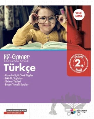 2. Sınıf Türkçe RD - Grimer – Kollektif – Dört Renk Yayınları kitap kapağı