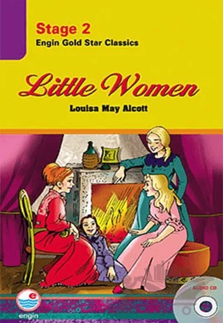 Little Women (Cd'li) - Stage 2 – Louisa May Alcott – Engin Yayınevi kitap kapağı