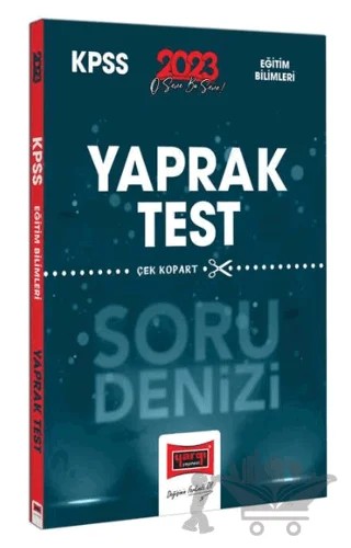 2023 KPSS Eğitim Bilimleri Tüm Dersler Soru Denizi Çek Kopart Yaprak Test Yargı Yayınları – Kolektif – Yargı Yayınevi kitap kapağı