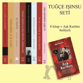 Tuğçe Işınsu 8 Kitap / Aşk Kartları Hediyeli – Tuğçe Işınsu – Feniks Yayınları kitap kapağı