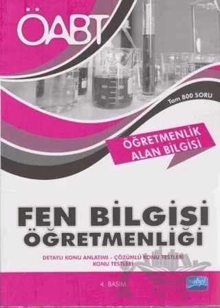ÖABT Fen Bilgisi Öğretmenliği - Öğretmenlik Alan Bilgisi – Kolektif – Nobel Akademik Yayıncılık kitap kapağı