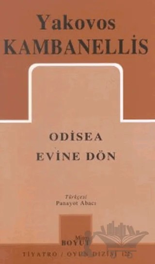 Odisea Evine Dön – Yakovos Kambanellis – Mitos Boyut Yayınları kitap kapağı