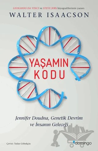 Yaşamın Kodu – Walter Isaacson – Domingo Yayınevi kitap kapağı