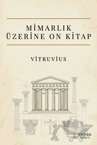 Mimarlık Üzerine On Kitap – Marcus Vitruvius Pollio – Serüven Yayınevi kitap kapağı