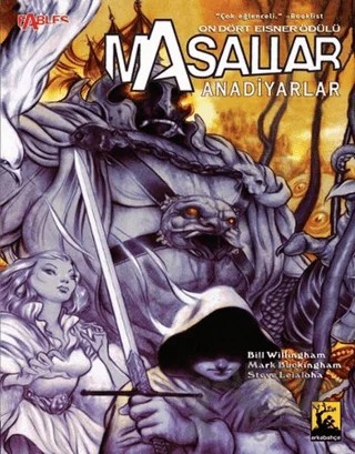 Masallar Cilt 6: Anadiyarlar – Bill Willingham – Arka Bahçe Yayıncılık kitap kapağı