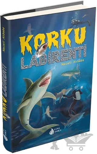 Korku Labirenti – Necati Akbaba – Genç Damla Yayınevi kitap kapağı