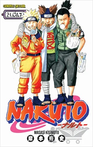 Naruto 21. Cilt – Masaşi Kişimoto – Gerekli Şeyler Yayıncılık kitap kapağı