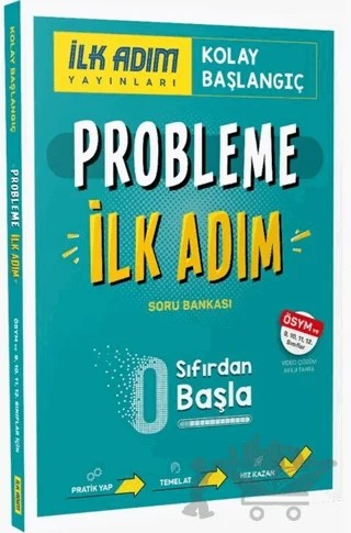 Probleme İlk Adım Soru Bankası – Kolektif – İlk Adım Yayınları kitap kapağı