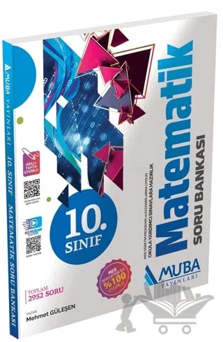10. Sınıf Matematik Soru Bankası – Mehmet Güleşen – Muba Yayınları kitap kapağı