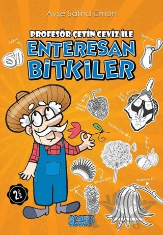 Enteresan Bitkiler – Ayşe Saliha Emon – Acayip Kitaplar kitap kapağı