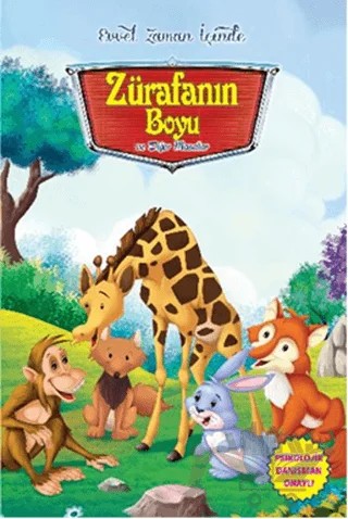 Zürafanın Boyu ve Diğer Masallar – Kolektif – Parıltı Yayınları kitap kapağı