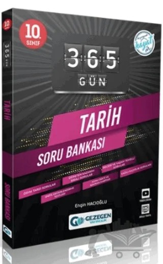 10. Sınıf 365 Gün Tarih Soru Bankası – Engin Hacıoğlu – Gezegen Yayıncılık kitap kapağı