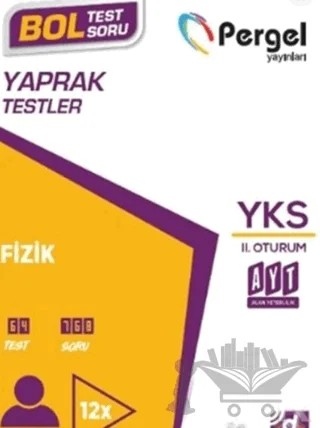 AYT Fizik Kutu Test – Kolektif – Pergel Yayınları kitap kapağı