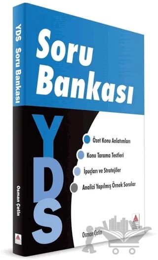YDS Soru Bankası – Osman Çetin – Delta Kültür Yayınevi kitap kapağı