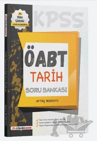 ÖABT Tarih Soru Bankası Video Çözümlü – Aytaç Bozkuyu – Dijital Hoca kitap kapağı