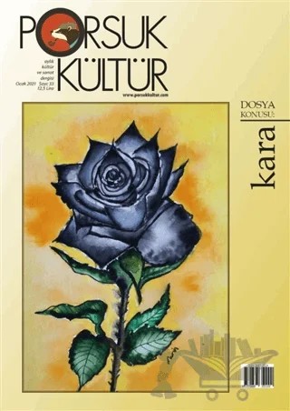Porsuk Kültür ve Sanat Dergisi Sayı: 33 Ocak 2021 – Porsuk Kültür Yayıncılık kitap kapağı