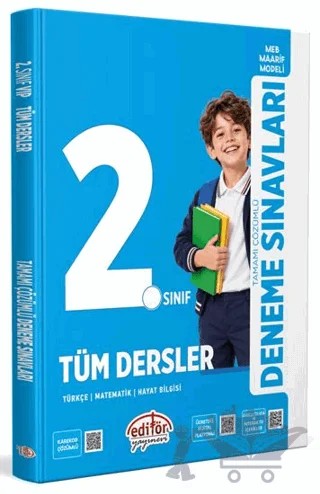 2. Sınıf Tüm Dersler Tamamı Çözümlü Deneme Sınavları – Kolektif – Editör Yayınevi kitap kapağı