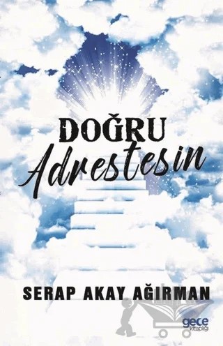 Doğru Adrestesin – Serap Akay Ağırman – Gece Kitaplığı kitap kapağı