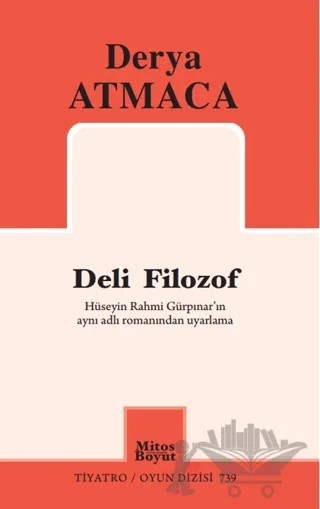 Deli Filozof – Derya Atmaca – Mitos Boyut Yayınları kitap kapağı