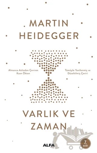Varlık ve Zaman – Martin Heidegger – Alfa Yayınları kitap kapağı