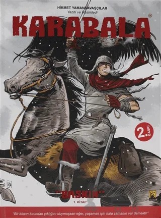Karabala – Hikmet Yamansavaşçılar – Arka Bahçe Yayıncılık kitap kapağı