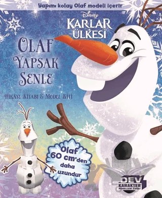 Disney Karlar Ülkesi: Olaf Yapsak Senle – Bill Scollon – Beta Kids kitap kapağı