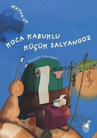 Koca Kabuklu Küçük Salyangoz – Meltem Ulu – Dinozor Çocuk kitap kapağı