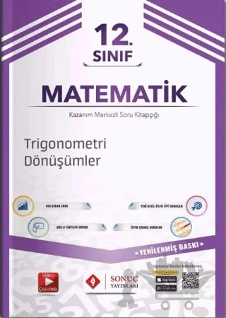 12. Sınıf Trigonometri, Dönüşümler 2022 - 2023 – Kolektif – Sonuç Yayınları kitap kapağı