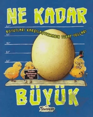 Ne Kadar Büyük – Jessica Gunderson – Teleskop Popüler Bilim kitap kapağı