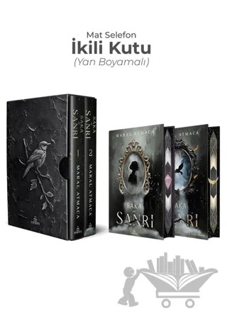 Saka ve Sanrı - İki Kitaplık Yan Boyamalı Kutu – Maral Atmaca – Ephesus Yayınları kitap kapağı
