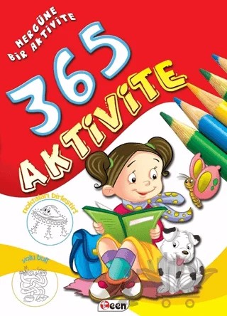 365 Aktivite - Hergüne Bir Aktivite – Kolektif – Teen Yayıncılık kitap kapağı