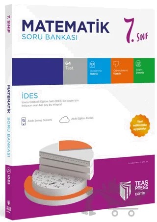 7. Sınıf İDES Matematik Soru Bankası – Kolektif – Teas Press kitap kapağı