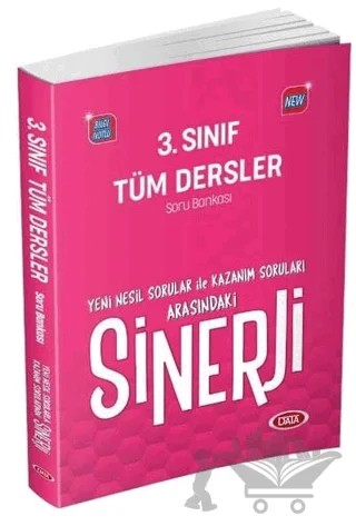 3. Sınıf Tüm Dersler Sinerji Soru Bankası – Kolektif – Data Yayınları kitap kapağı