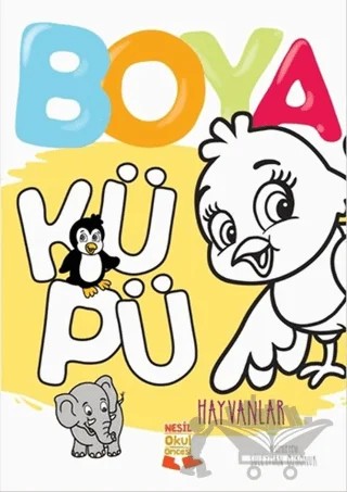 Boya Küpü : Hayvanlar – Kolektif – Nesil Okul Öncesi kitap kapağı